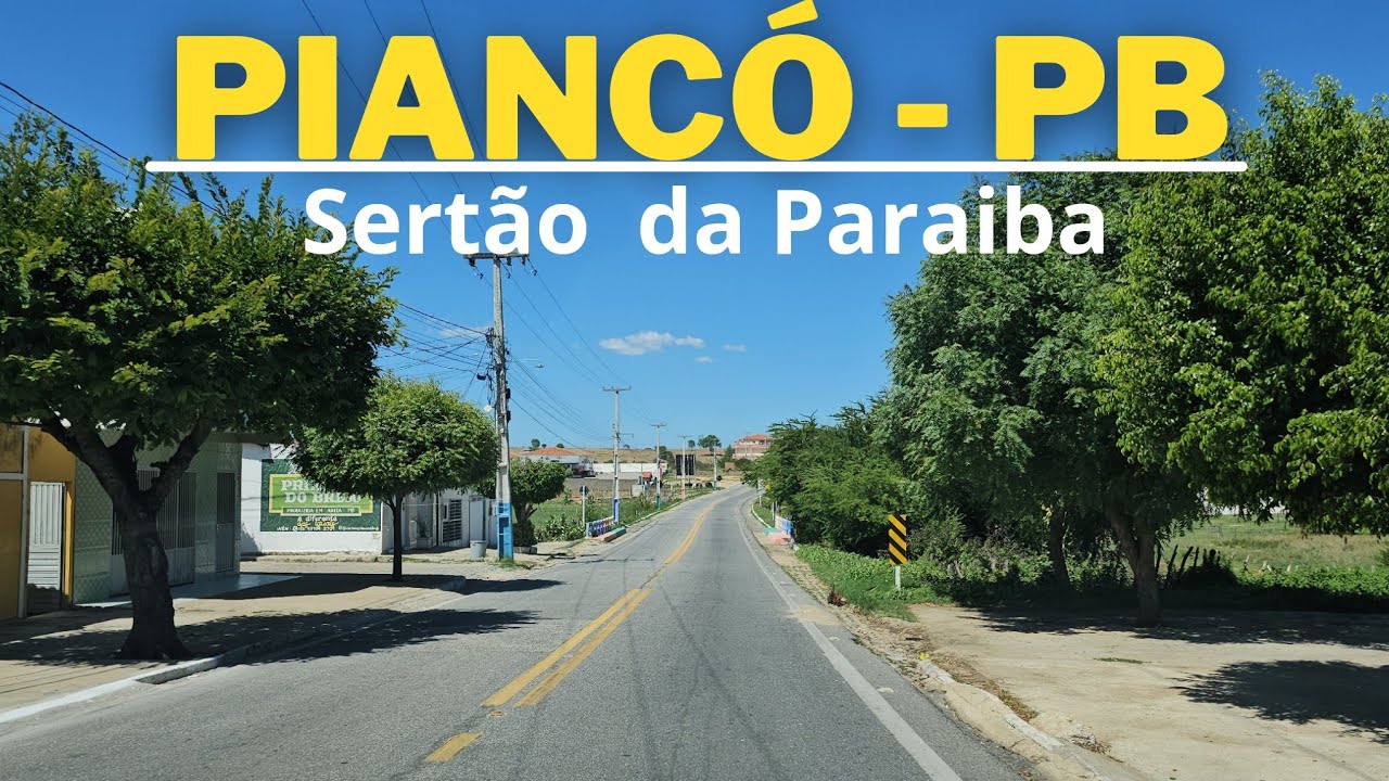 Fomos conhecer a cidade de Piancó no sertão do estado da Paraiba.