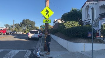 Using a crosswalk (Autism video modeling)