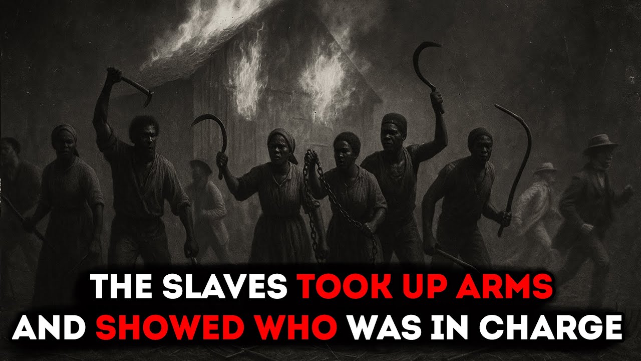 (1839, Alabama) – At the harvest festival, slaves set fire to the barn and cut down the fleeing