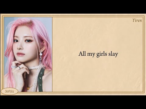 EVERGLOW 'SLAY' Easy Lyrics