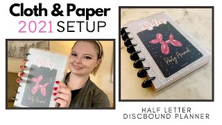 2021 CLOTH + PAPER HALF LETTER DISC SETUP