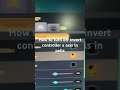 How to turn off invert controller x axis in palia