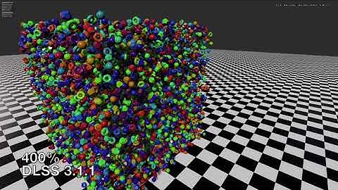 [Tellusim Engine SDK] NVIDIA RTX DLSS 3.1.1 vs DLSS 2.4.0 400%