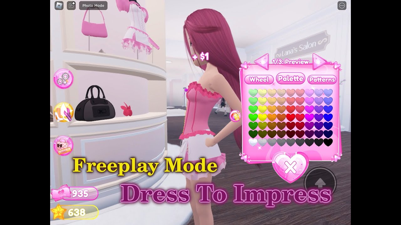 Dress To Impress. Freeplay Mode. Roblox #roblox #dresstoimpress #