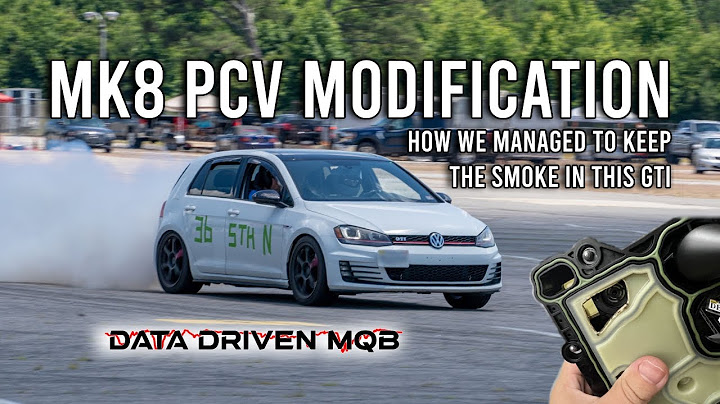 MK8 PCV Modification - Fixing a 2015 GTI's smoking problems