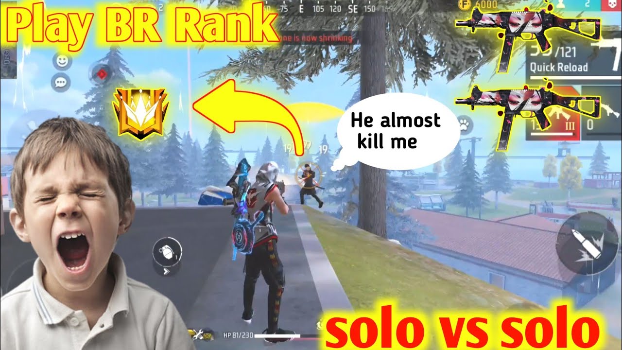 Solo vs solo in Br Ranked match ! Smash Gaming official! Grena freefire ...