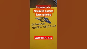 awesome one color screen printing #youtubeshorts #shorts #screenprinting