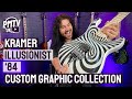 Kramer The 84 The Illusionist - Mind Bending Rock Machine With Custom Graphics!