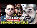 SENHOR DOS CÉUS: Veja o Antes e Depois do Rafael Amaya o Aurélio Carssilias do Senhor dos Céus