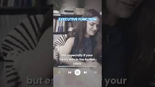 After a TBI, executive function is one of the most affected areas