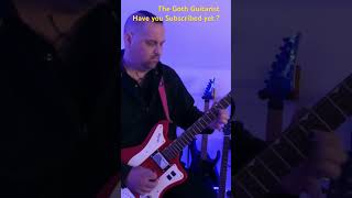 Ibanez Retro does Goth #goth #gothmusician #ibanez #gearreview#retro #guitar #gothicrock #gothmusic