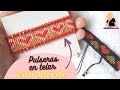 💕 Cómo hacer pulseras de corazón en mostacillas con telar y lindo borde + PATRONES @CitadinaCraft