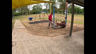 Softfall Playground Weed Removal & Decompaction | Before and After Results