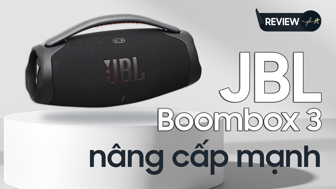 Loa JBL Boombox 3 bản nâng cấp toàn diện Thế Giới Phụ Kiện YouTube