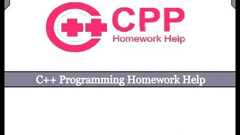 C++ Programming Homework Help