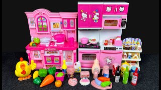 16 Minutes Satisfying with Unboxing Hello Kitty Sanrio Kitchen Cooking Play Set ASMR