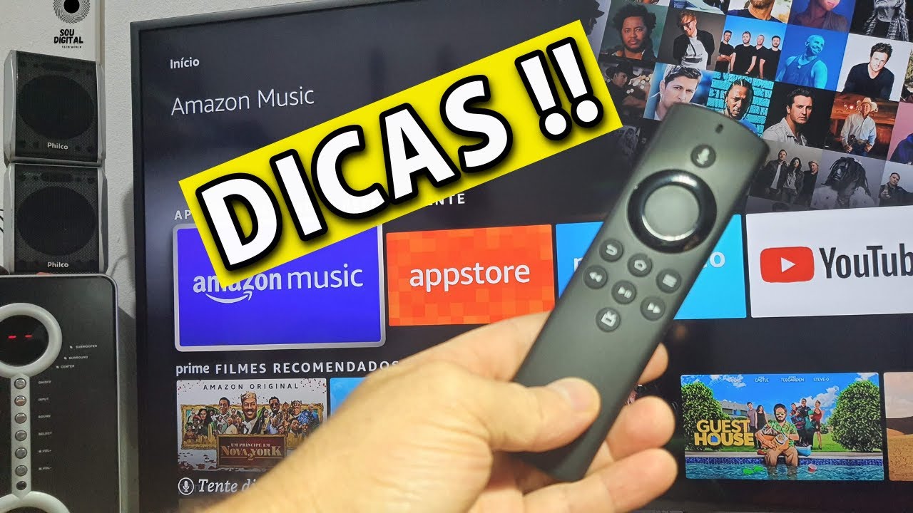 Controle Remoto FIRE STICK LITE An lise Como Desligar E Outras Dicas 
