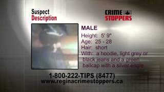 Regina Crime Stoppers - Crime of the Week - November 24, 2014