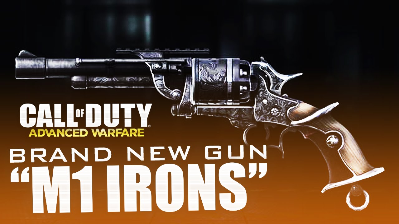 Brand "NEW GUN" in AW "M1 IRONS" for FREE (Call of Duty Advanced