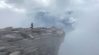 Play video: Yosemite Half Dome Hike with Cables Down - October 23, 2021