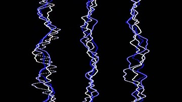 MV: In Closed Blue Room(Processing sound visualization study) by Sad Juno