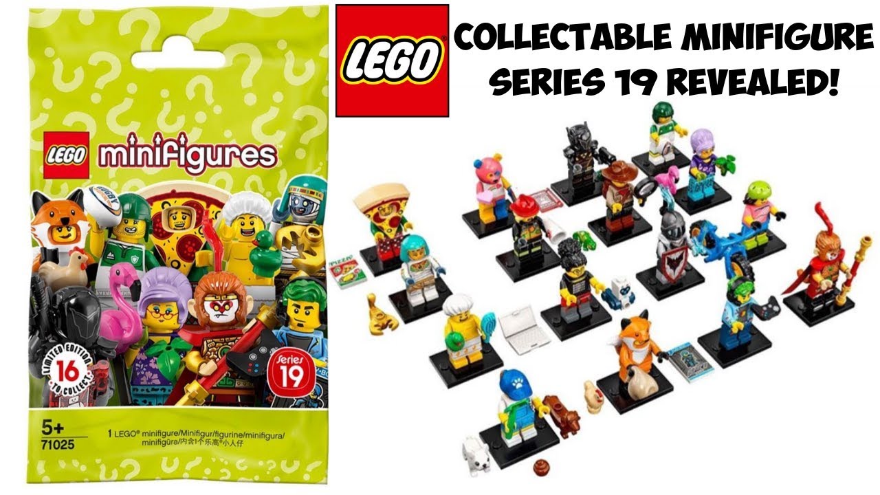 lego minifigures serie 19