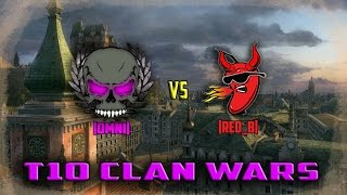 WOT Clan Wars: OMNI vs RED_B Himmelsdorf attack [Tier 10]