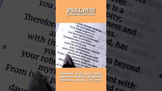#Psalm45 - Read Along  #psalmsongs