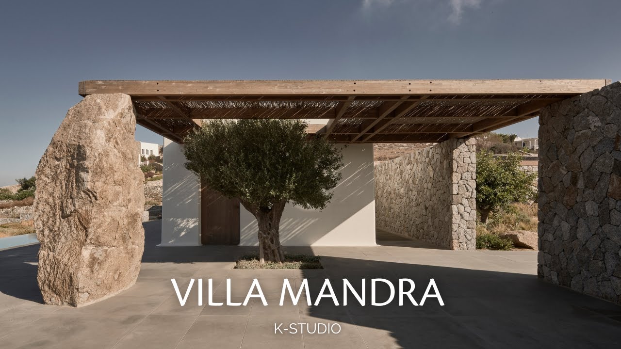 Stone House in Mykonos with Views of the Aegean Sea