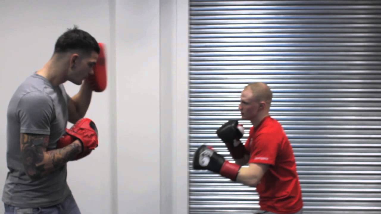 how to box step Boxer Mark Price from Arthur's Gym teaches you the basics of the One-Two