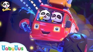 ★NEW★モンスタートラックスペシャル | 消防車の歌 | はたらく車 | 赤ちゃんが喜ぶアニメ | 動画 | BabyBus