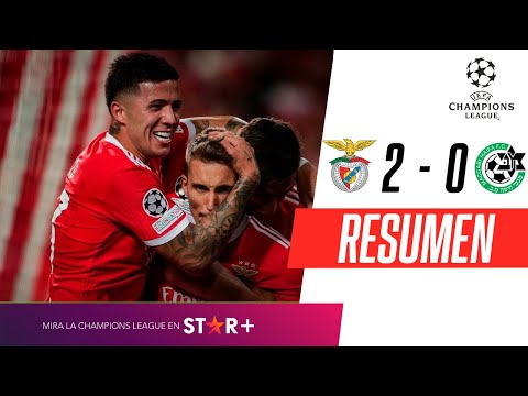 ¡GRAN VICTORIA DE LAS ÁGUILAS DE OTAMENDI Y ENZO FERNÁNDEZ! | Benfica 2-0 Maccabi Haifa | RESUMEN