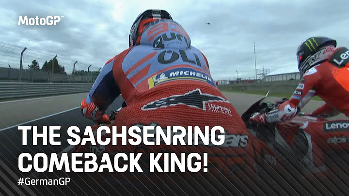 Marc Marquez' ride from 13th to 2nd 📈 | 2024 #GermanGP