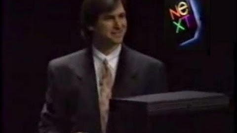 Steve Jobs Speech (1990) - Presenting NeXT and NeXTSTEP (1 of 2)
