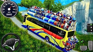 Pakistan to Indian Off-road Bus Driving simulator 3d Android gameplay 💯 @King-Games #bussid screenshot 3
