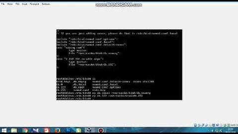Konfigurasi DNS Server di Debian 9
