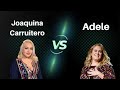 Joaquina Carruitero es Adele (¿Realmente se parecen?) &quot;Rolling in the deep&quot; vs version de estudio!!!