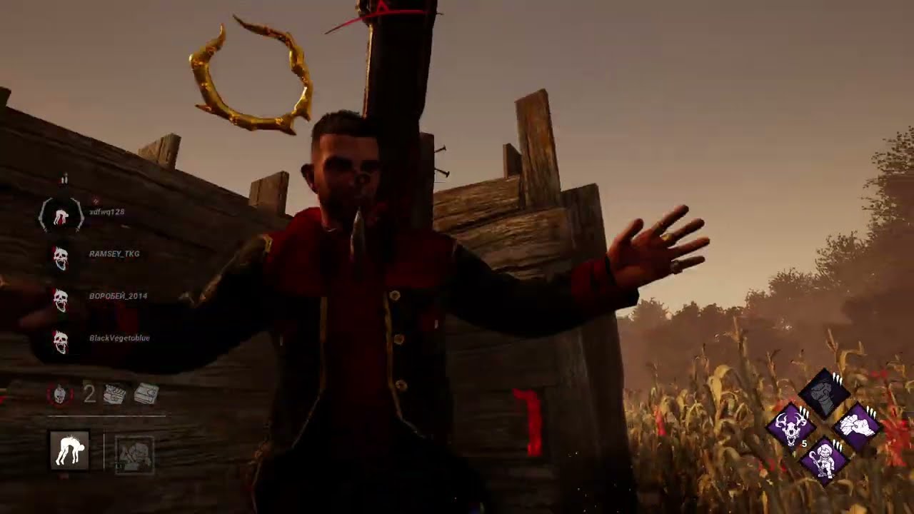 Dead By Daylight - Coldwind Farm - Fractured Cowshed - Killer - The Good Gal - PlayStation 4