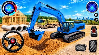 JCB City Road Construction Simulator 3D - City Construction Road Builder Simulator -Android Gameplay screenshot 1