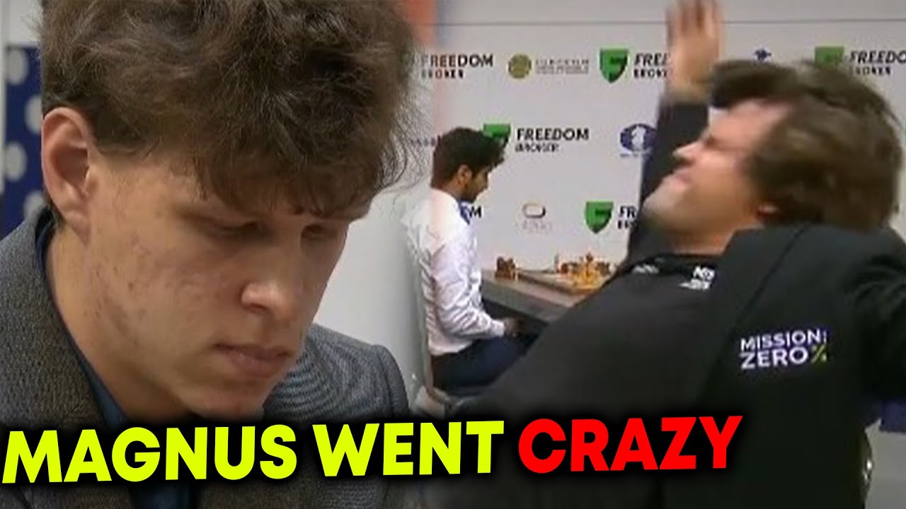 Magnus Carlsen abandonou de forma ÉPICA no Campeonato Mundial de Xadrez  (Blitz, 2022) 