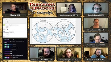 Dungeons & Dragons 5e Campaign - World Building Session 0 with Dawn of Worlds System