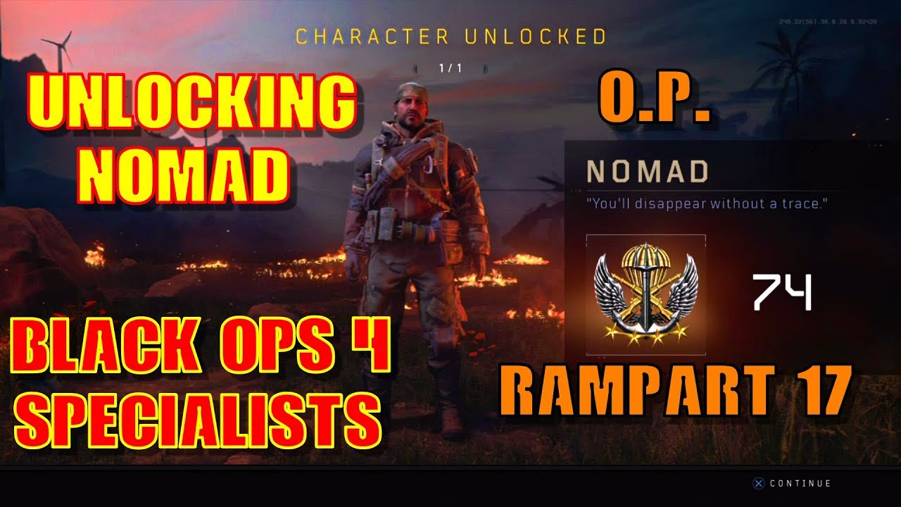KingOcelotl - Unlocking NOMAD in Black ops 4 Blackout! No CLICK-BAIT!!!