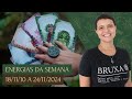 Previsão das Energias da Semana: de 18/11 a 24/11/24 - Lua Minguante em Virgem e Sol em Sagitário