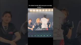Jin Never Miss A Chance To Tease His Kangarookpop youtubeshorts bts jin jk ytshorts btsshorts