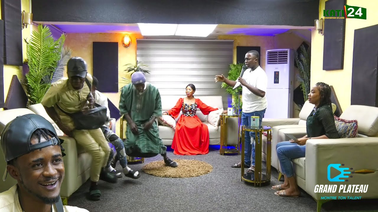 Comédien TOUAREG ( Lagaré de TIKT*K ) en exclusivité dans l'émission GRAND PLATEAU )@Kati24