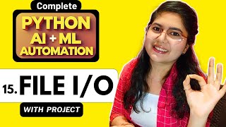 Celebrity File Input/Output in Python | Real Projects + API | AI ML Automation Course L15 Net Worth