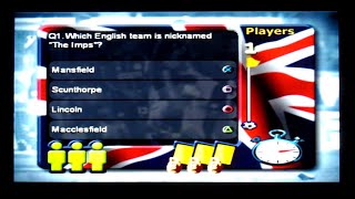 For The Very First Time - The Great British Football Quiz Playstation 2