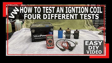 HOW TO TEST A VW BEETLE IGNITION COIL - BEETLE NO SPARK - VW BUS - VW DUNE BUGGY - Pertronix - BOSCH