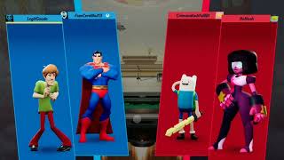 MultiVersus - Shaggy (me) & Superman (FazeCerdillo213) vs Finn (CrimsonBashful881) & Garnet (RoNoah)