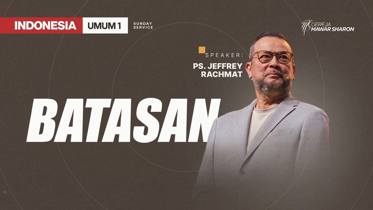SUNDAY SERVICE - Live Streaming Gereja Mawar Sharon